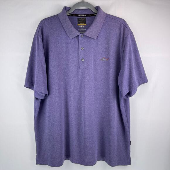 Greg Norman for Tasso Elba Five Iron Play Dry Polo Size XL - Picture 1 of 8